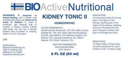 Kidney Tonic Ii (Bani0038 Kidney Tonic Ii 1 13 21)